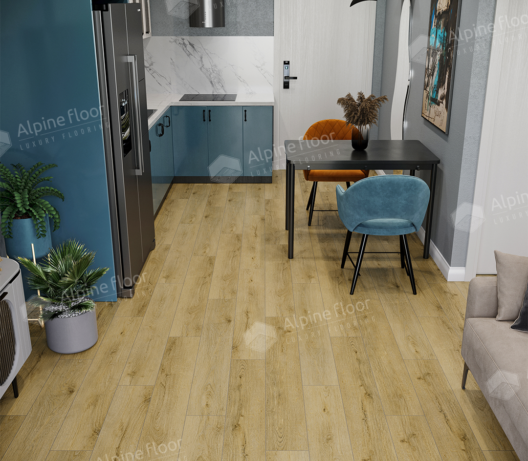 SPC ламинат "Alpine Floor" Умбра (1220*183*4 мм) — купить в Нижнем Новгороде