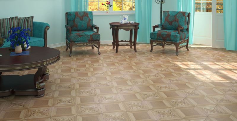 Ламинат "Profield" Parkett Коллаж светлый (1200*400*8) — купить в Нижнем Новгороде