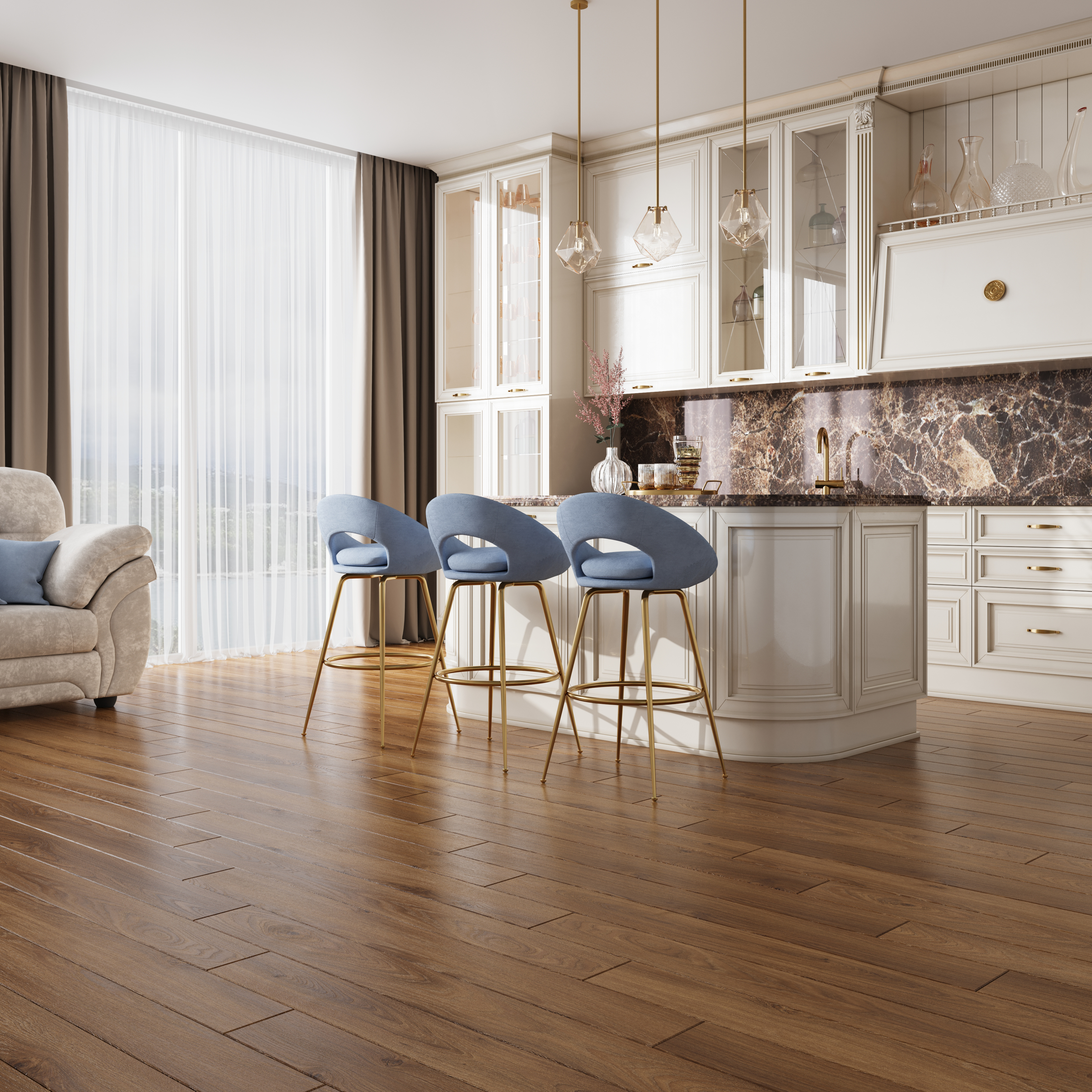 Ламинат "Joss Beaumont" Liberte Профитроль (1387*145*12 мм) — купить в Нижнем Новгороде