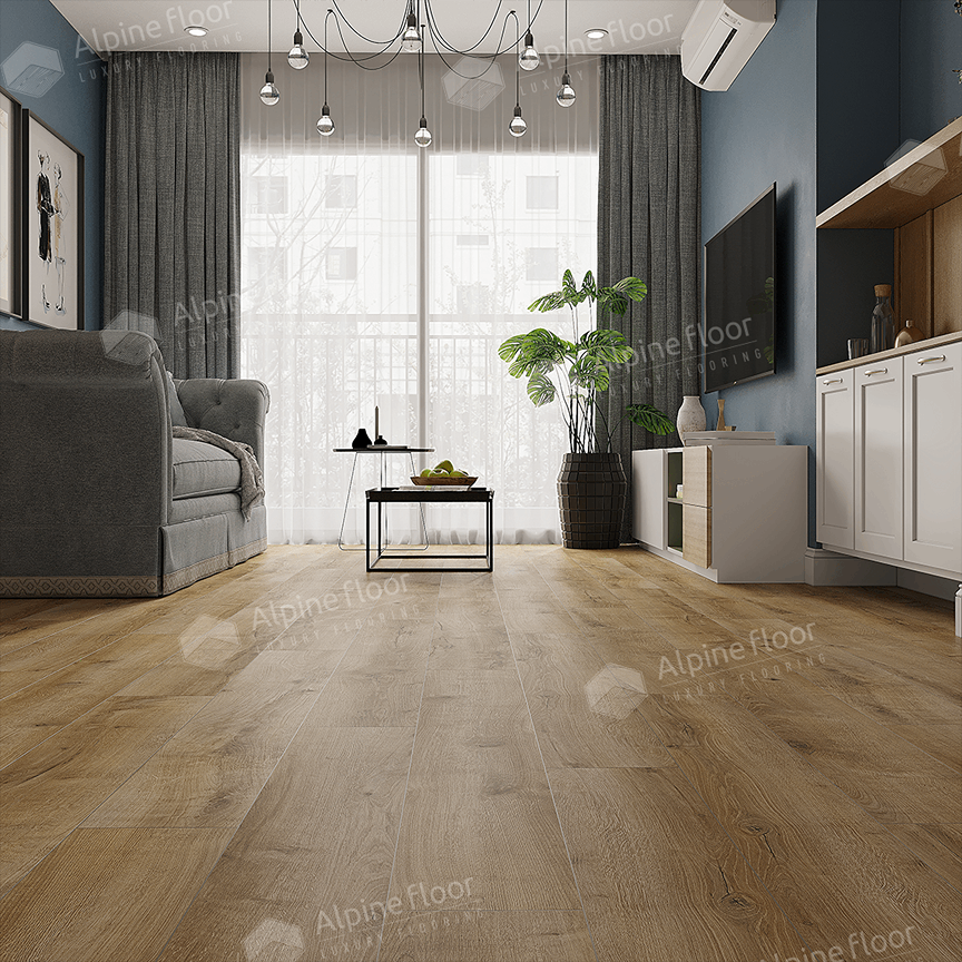 Ламинат "Alpine Floor" Дуб Бирмингем (1285*192*8 мм) — купить в Нижнем Новгороде