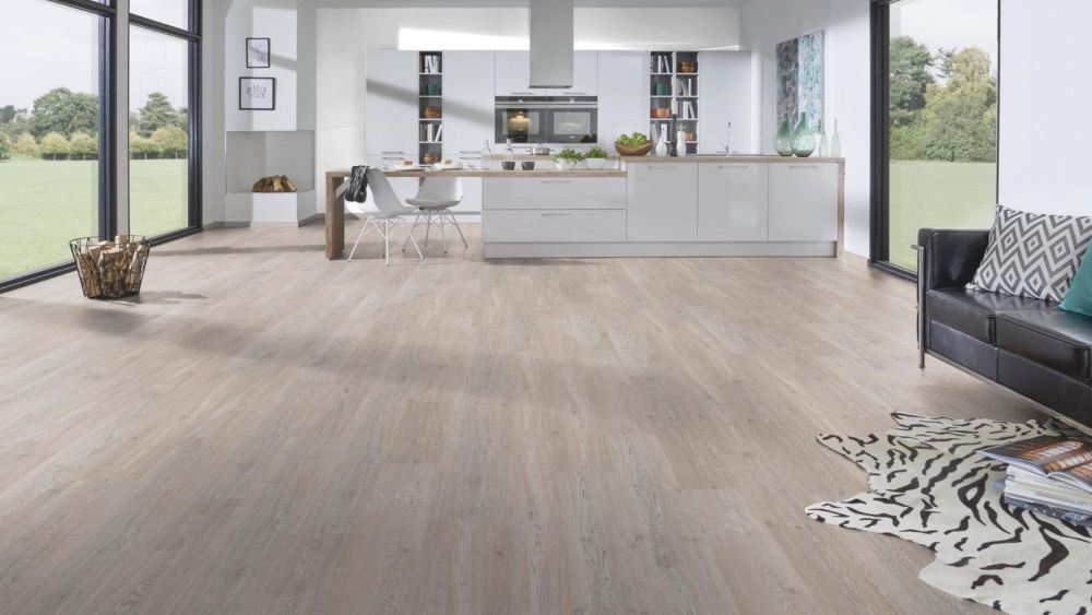 Ламинат Дуб Белый Масляный 33 класс "Krono original" Forte Classic 5552 oak (1285*192*8 мм) — купить в Нижнем Новгороде