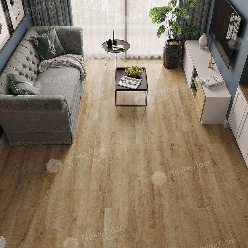 Ламинат "Alpine Floor" Дуб Бирмингем (1285*192*8 мм) — купить в Нижнем Новгороде