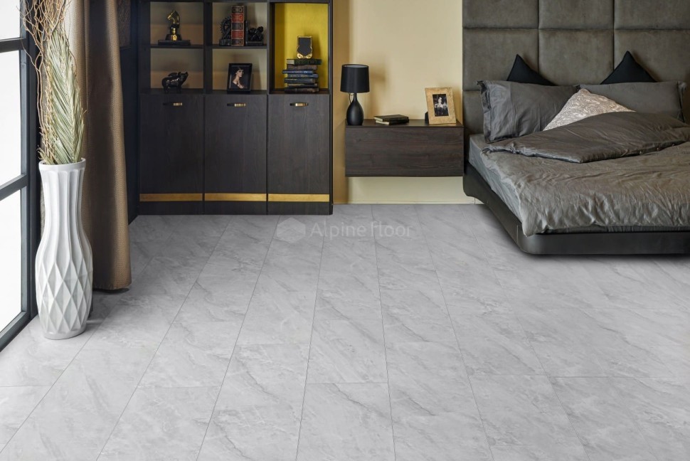 Виниловая плитка "Alpine Floor" Light Stone Вердон (608*303*2,5 мм)
