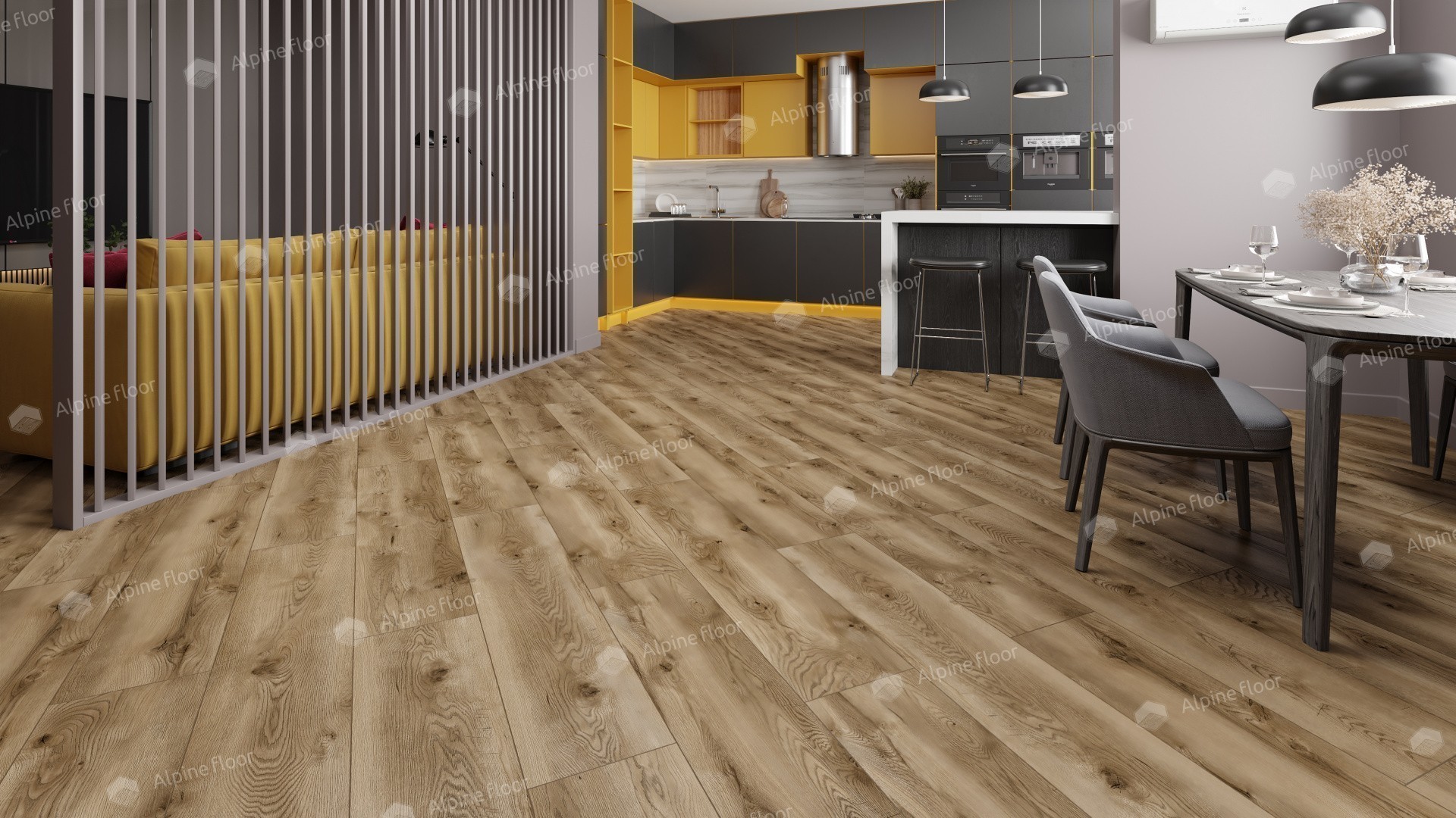 Ламинат "Alpine Floor" Дуб Комо (1285*280*8 мм) — купить в Нижнем Новгороде