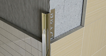 Профиль наружный для керамической плитки KU6 EP 270 глянцевый